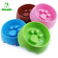 Thumbnail for Paw Print Slow Feeder Bowl