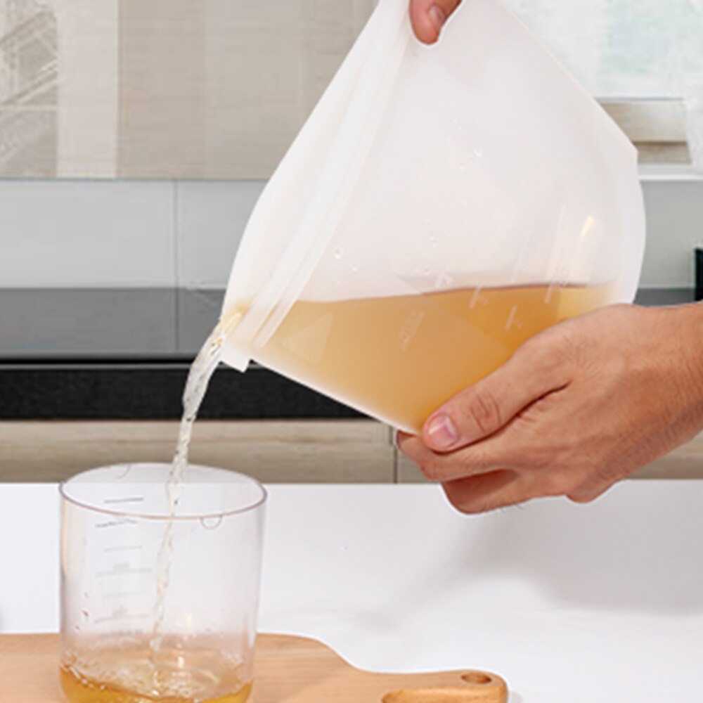 Reusable Silicone Food Bag Sets