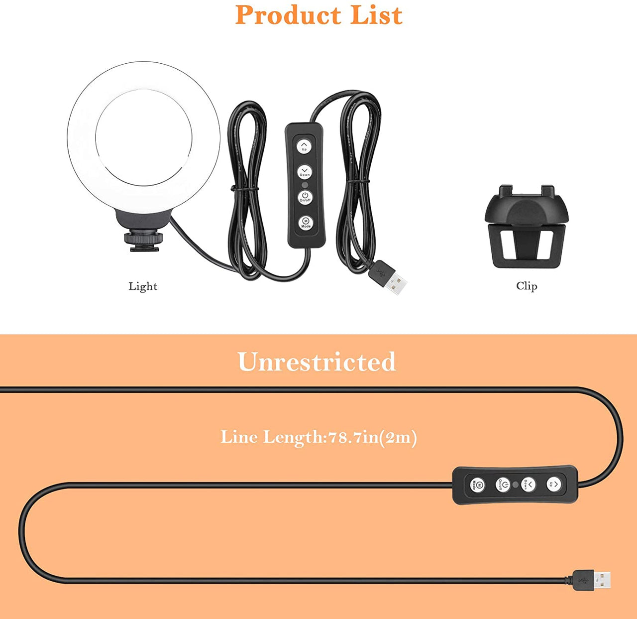 4" Ring Light with Tripod