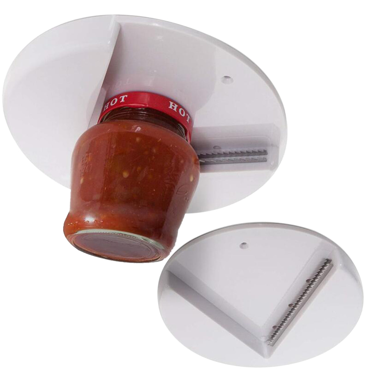 Under Cabinet Jar Lid Opener
