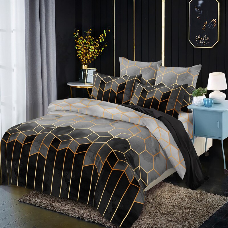 3 Pcs Comforter Cover Set