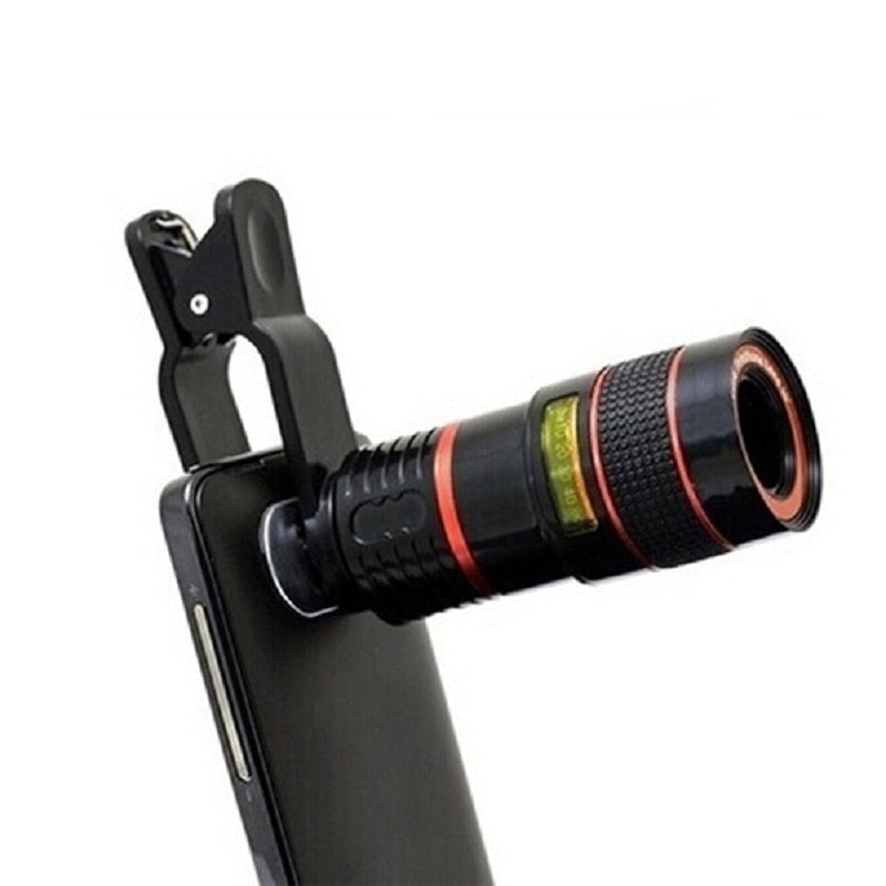 Universal Zoom Telephoto Lens for Mobile Phone