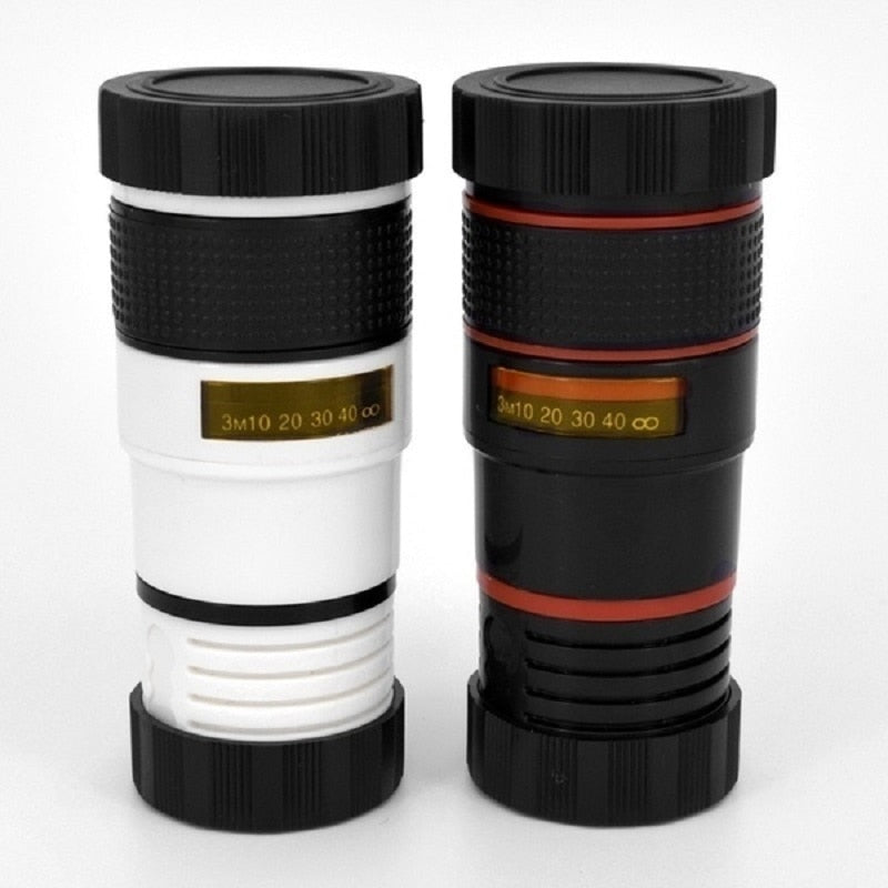 Universal Zoom Telephoto Lens for Mobile Phone